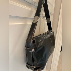 MICHAEL Michael Kors Black Leather Shoulder Bag